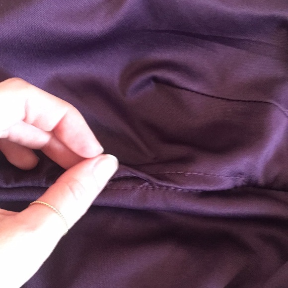 David’s Bridal mesh one shoulder illusion dress - Picture 8 of 8